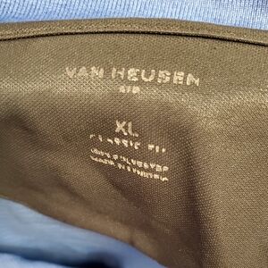Van Heusen XL Classic Fit Shirt in Blue and Black